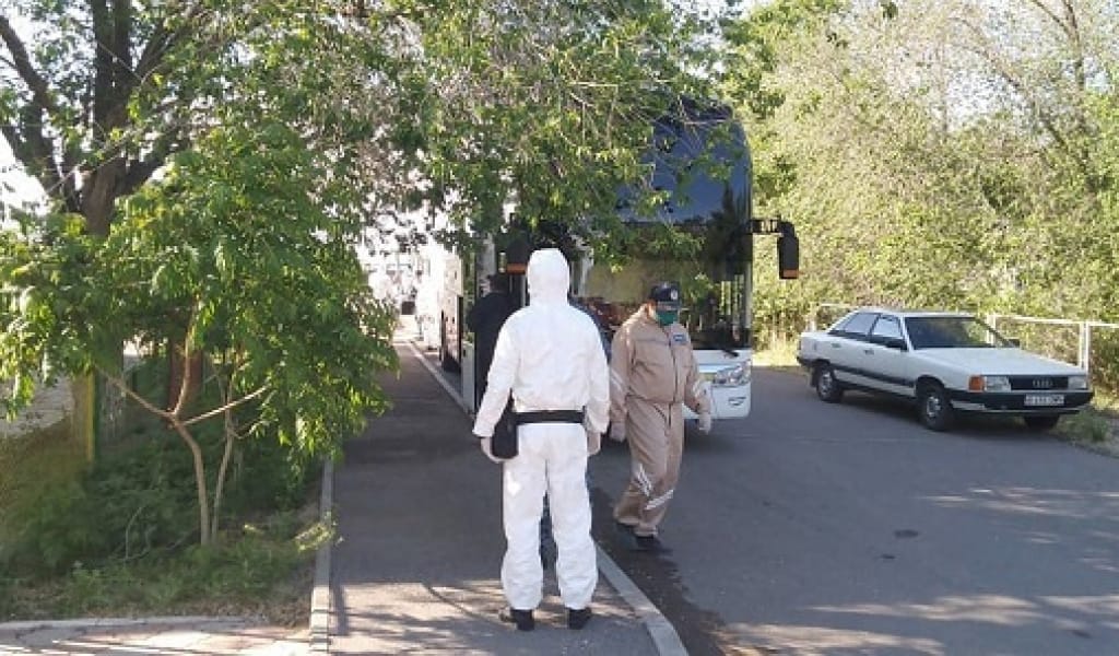 РЕСЕЙДЕН КЕЛГЕН 102 СТУДЕНТ ҚАПШАҒАЙҒА КАРАНТИНГЕ ЖАТҚЫЗЫЛДЫ