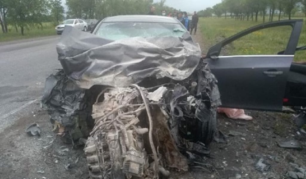 ЕҢБЕКШІҚАЗАҚ АУДАНЫНДА ЖОЛ АПАТЫНАН ТӨРТ АДАМ КӨЗ ЖҰМДЫ