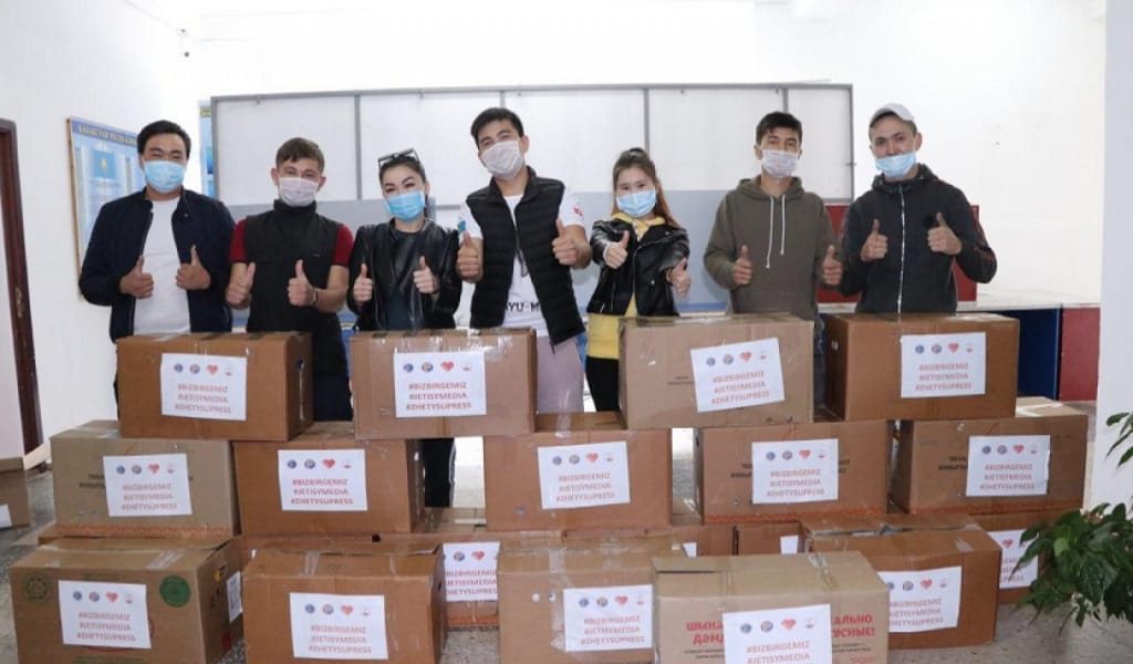 ӘКІМДЕРДІҢ БАСПАСӨЗ ХАТШЫЛАРЫ 20 ОТБАСЫНА КӨМЕК КӨРСЕТТІ