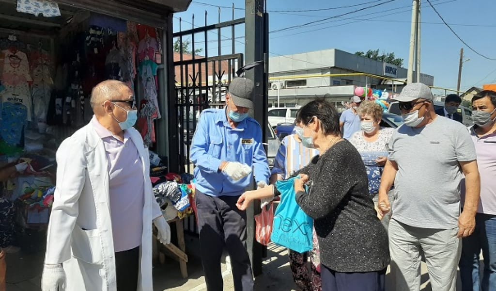 "БЕЙҚАМДЫҚ БАСЫМ": ТАЛҒАРДА КОРОНАВИРУСҚА БАЙЛАНЫСТЫ РЕЙД ЖҮРГІЗІЛДІ