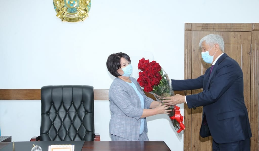 АМАНДЫҚ БАТАЛОВ ДЕПАРТАМЕНТТІҢ ЖАҢА БАСШЫСЫН ТАНЫСТЫРДЫ