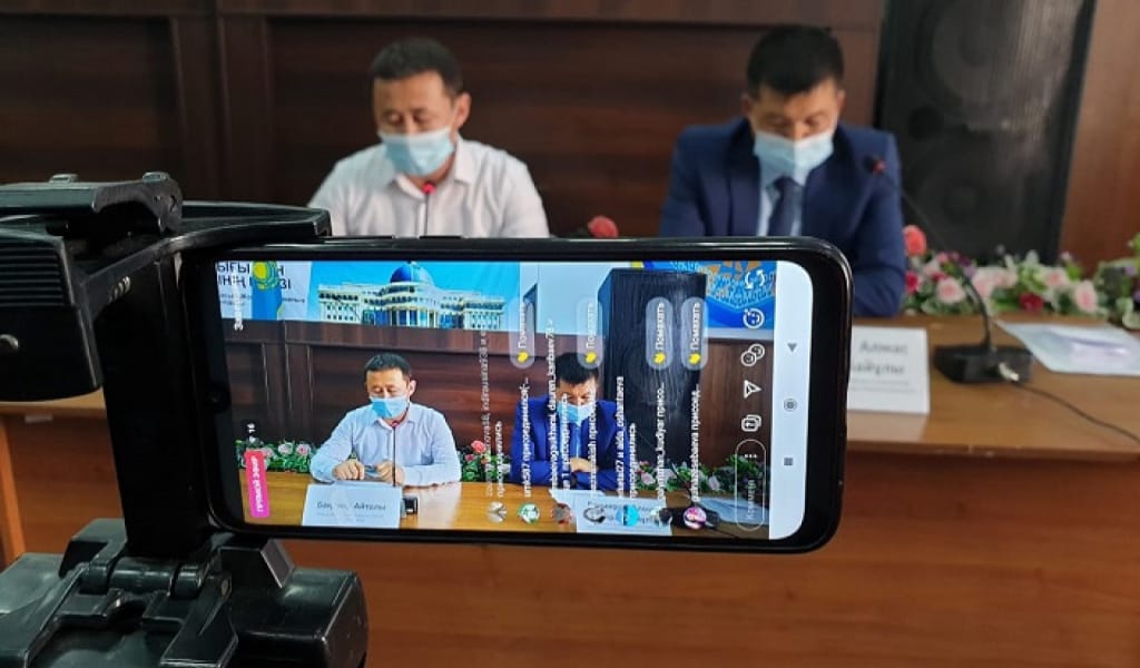 ЖАМБЫЛ АУДАНЫНДАҒЫ ЖОЛДАРДЫҢ 57 ПАЙЫЗЫ ҚАНАҒАТТАНАРЛЫҚ