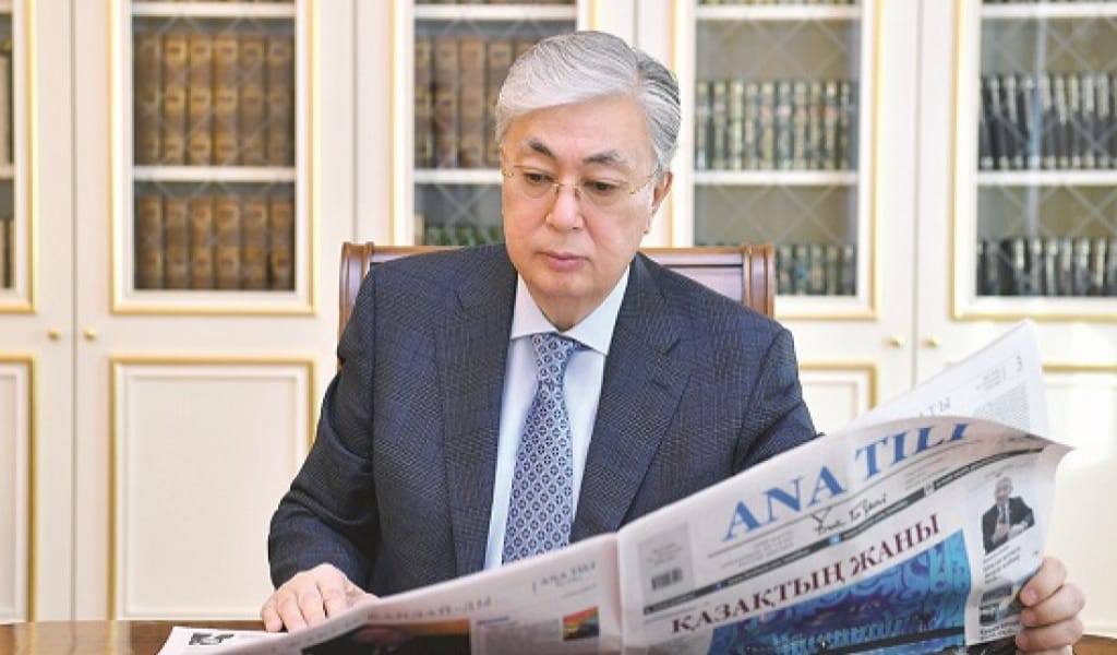 ҚАСЫМ-ЖОМАРТ ТОҚАЕВ: "ҚАЗАҚ ХАЛҚЫНЫҢ ТАҒДЫРЫ ТАРИХ ТАРАЗЫСЫНДА ТҰР"