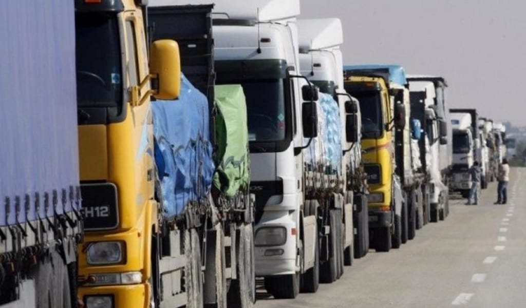 ҚЫТАЙҒА ӨТЕТІН ЖҮК КӨЛІКТЕРІНІҢ КЕПТЕЛІСІ 58 ШАҚЫРЫМҒА СОЗЫЛДЫ