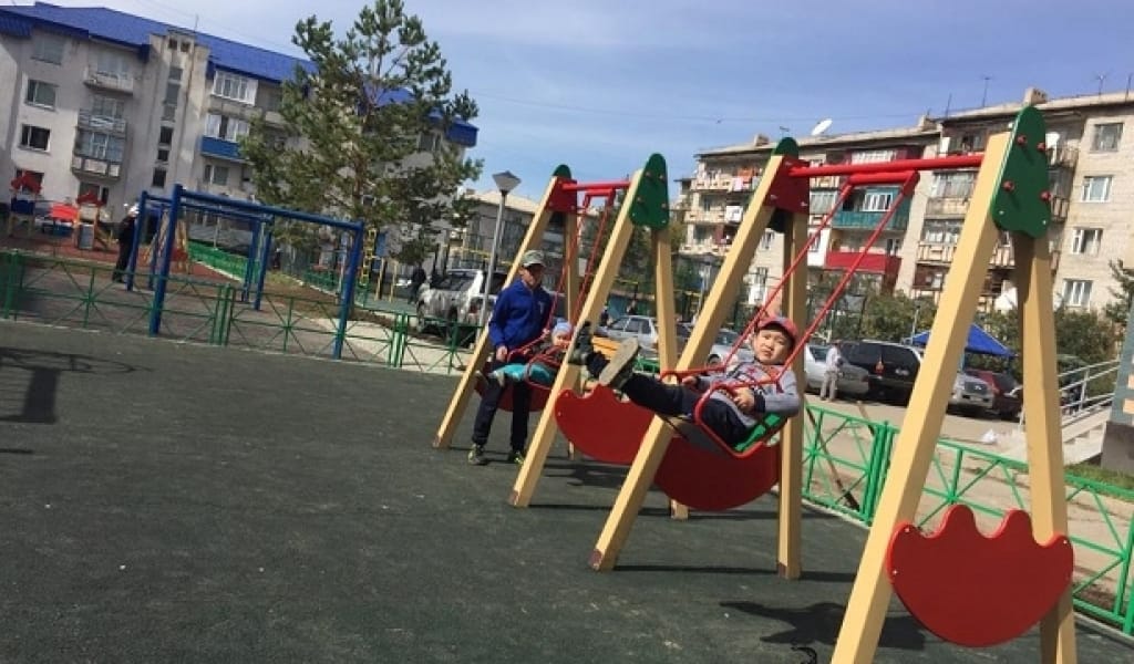 ТЕКЕЛІДЕ БАЛАЛАРҒА АРНАЛҒАН ОЙЫН АЛАҢДАРЫ ҚОЛДАНЫСҚА БЕРІЛДІ