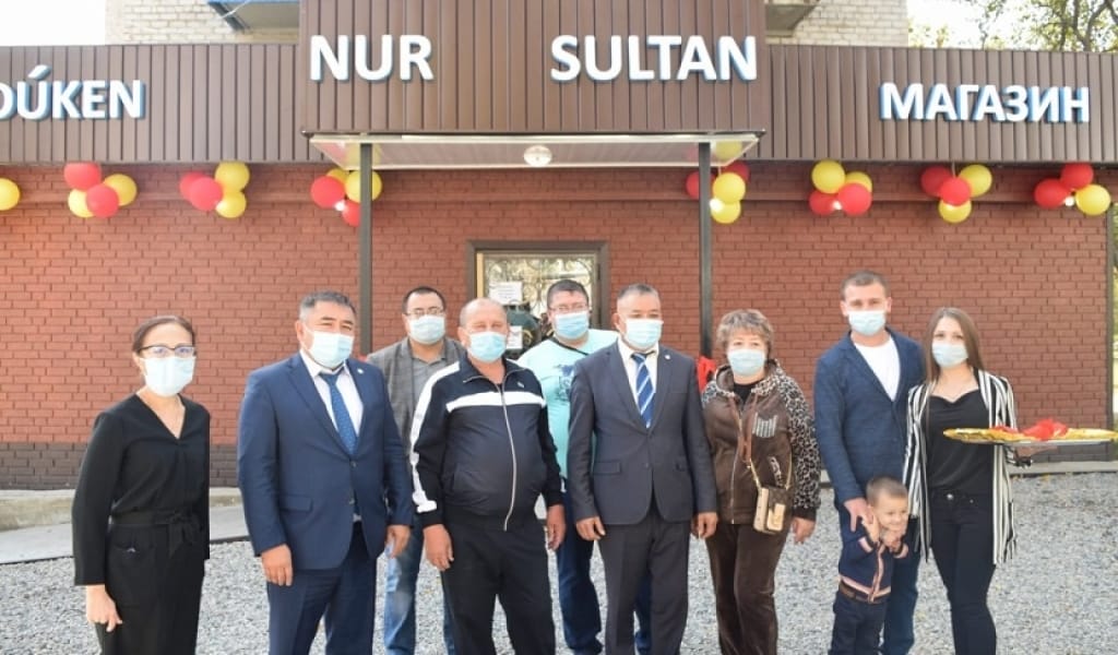 ТЕКЕЛІДЕ "НҰР СҰЛТАН" ДЕП АТАЛАТЫН МИНИМАРКЕТ АШЫЛДЫ