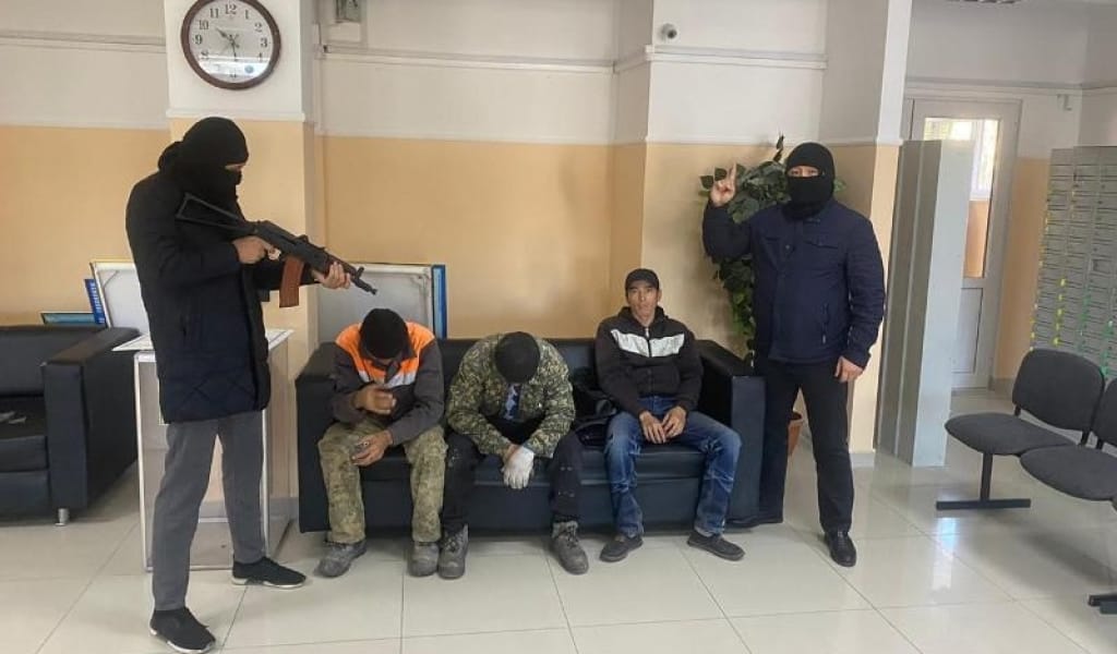 ТАЛҒАРДА ТЕРРОРИЗМГЕ ҚАРСЫ ДАЙЫНДЫҚ ШАРАЛАРЫ ТЕКСЕРІЛУДЕ