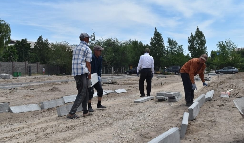 ҚАПШАҒАЙДА АБАТТАНДЫРУ ЖҰМЫСЫ ЖОСПАРМЕН ЖҮРГІЗІЛІП ЖАТЫР