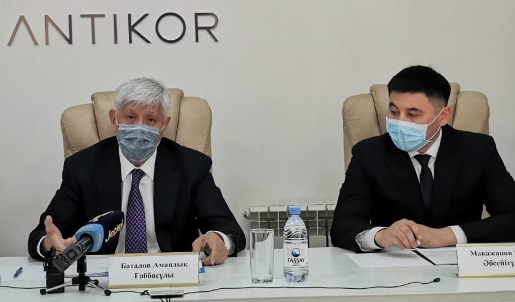 АМАНДЫҚ БАТАЛОВ "ANTIKOR" ОРТАЛЫҒЫ АРҚЫЛЫ ТІКЕЛЕЙ ЭФИРГЕ ШЫҚТЫ