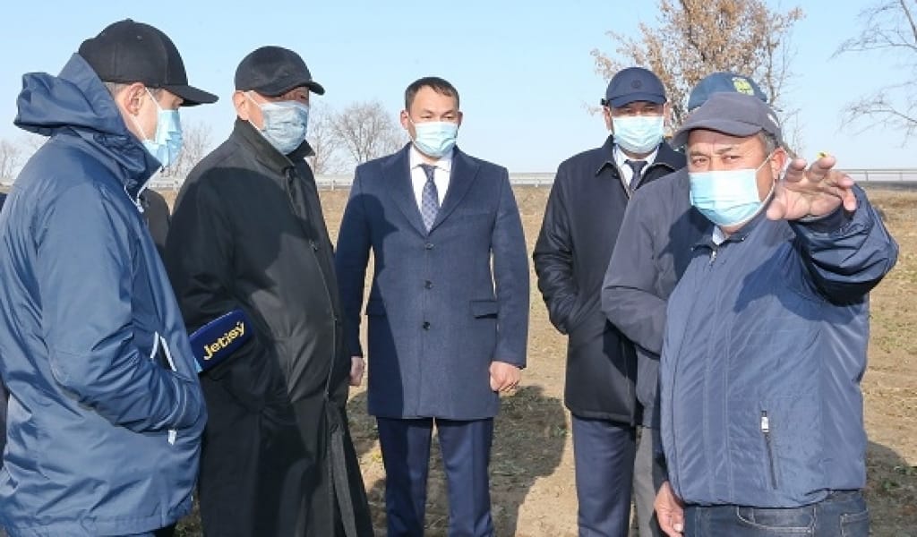 АМАНДЫҚ БАТАЛОВ ЕСКЕЛДІ АУДАНЫНДАҒЫ ҚЫЗЫЛША АЛҚАБЫНА БАРДЫ