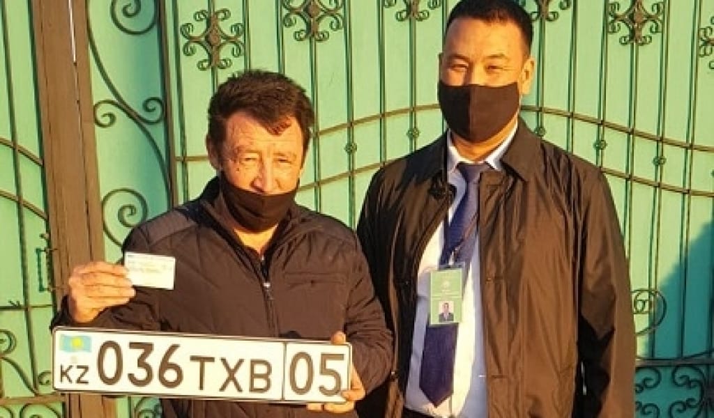 ТАЛДЫҚОРҒАНДА КӨЛІК НӨМІРІН ҮЙГЕ ЖЕТКІЗІП БЕРУ ҚЫЗМЕТІ ІСКЕ ҚОСЫЛДЫ