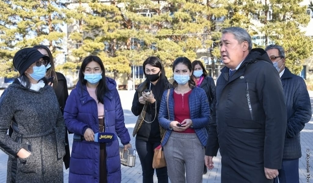 АЙМАҚ ЖУРНАЛИСТЕРІ САРҚАН АУДАНЫНЫҢ ТЫНЫС-ТІРШІЛІГІН КӨРДІ