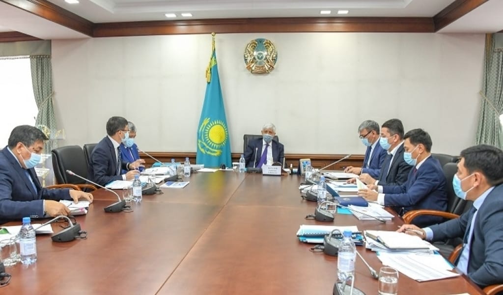 АМАНДЫҚ БАТАЛОВТЫҢ ҚАТЫСУЫМЕН АУДАН ӘКІМДЕРІНІҢ ЕСЕБІ ТЫҢДАЛДЫ