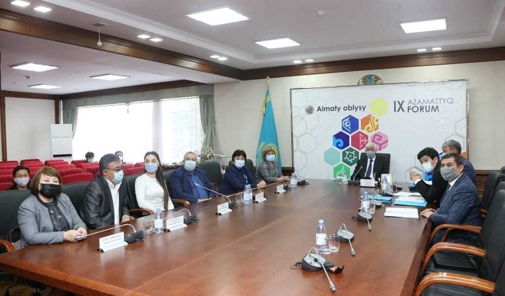 АМАНДЫҚ БАТАЛОВ АЗАМАТТЫҚ ФОРУМНЫҢ ҚОРЫТЫНДЫСЫНА ҚАТЫСТЫ