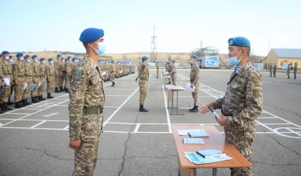 ДЕСАНТШЫЛАР ТОЛЫСҚА ШЫҒАРЫЛДЫ