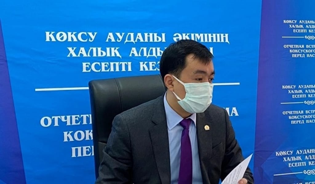 ӘКІМ ЕСЕБІ: КӨКСУ АУДАНЫНЫҢ ЖОЛДАРЫ 95 ПАЙЫЗҒА ЖАҢАРАДЫ