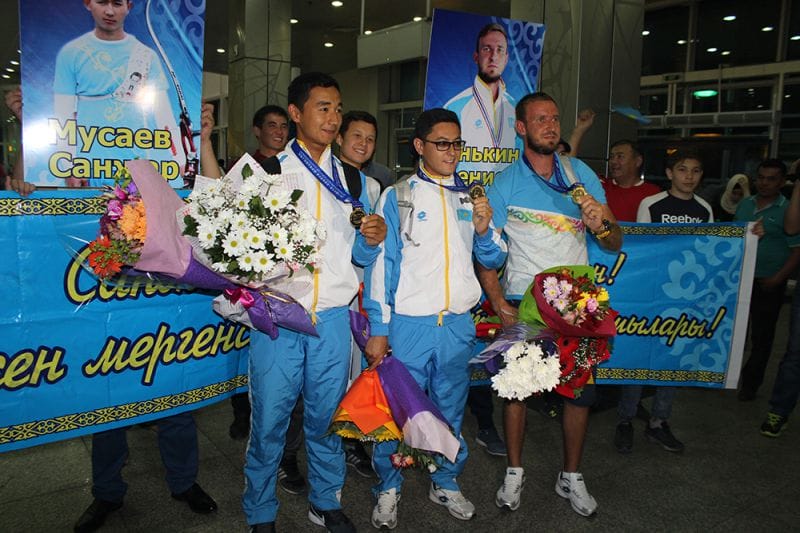 Мергендер мерейі тасыған күн